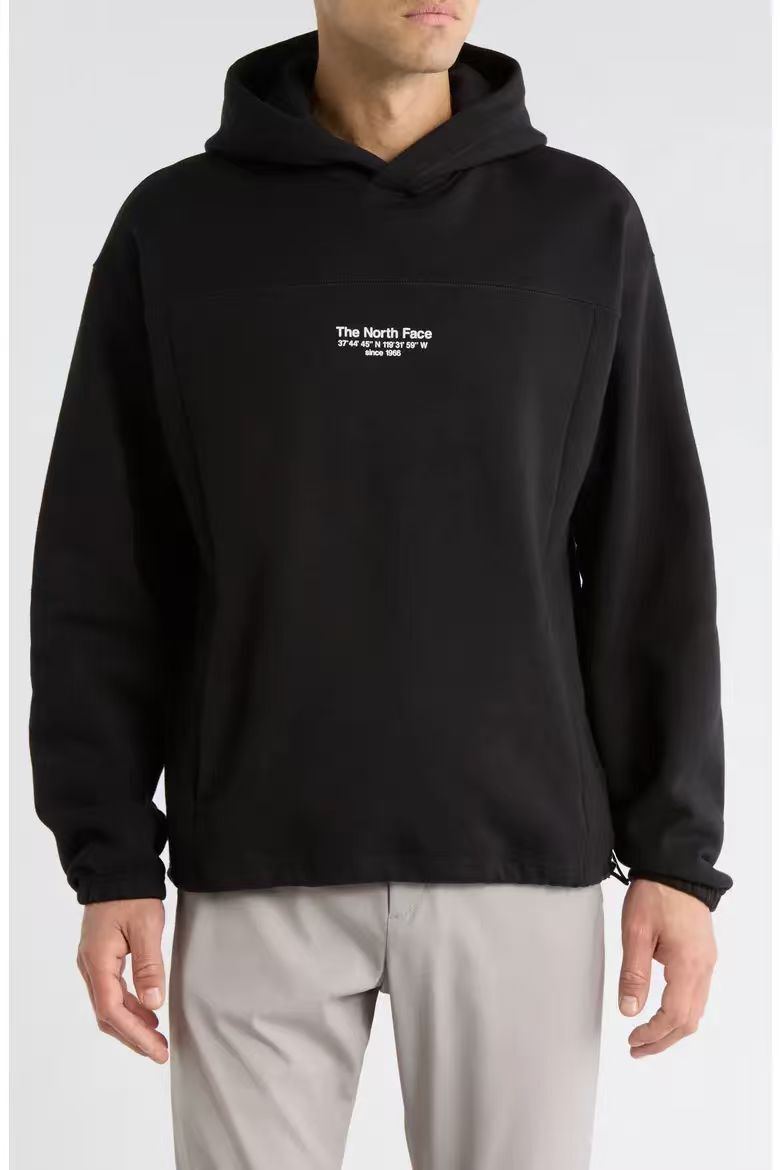 【預購】THE NORTH FACE N102120 印花連帽衛衣 (黑色)