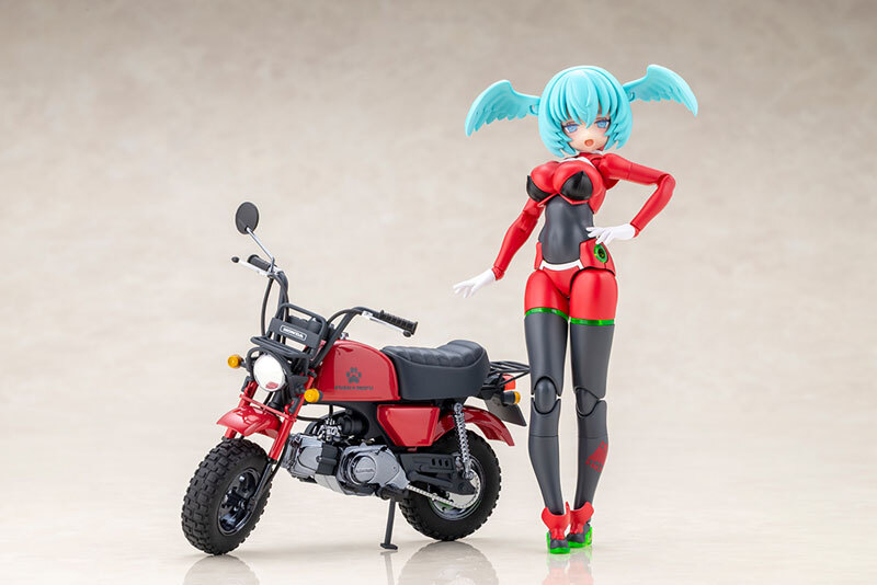 May Kotobukiya Megami Device PUNI*MOFU RACING XIAO with Honda Z50J Gorilla Plastic Model Pre-order