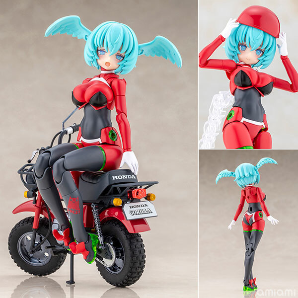 May Kotobukiya Megami Device PUNI*MOFU RACING XIAO with Honda Z50J Gorilla Plastic Model Pre-order