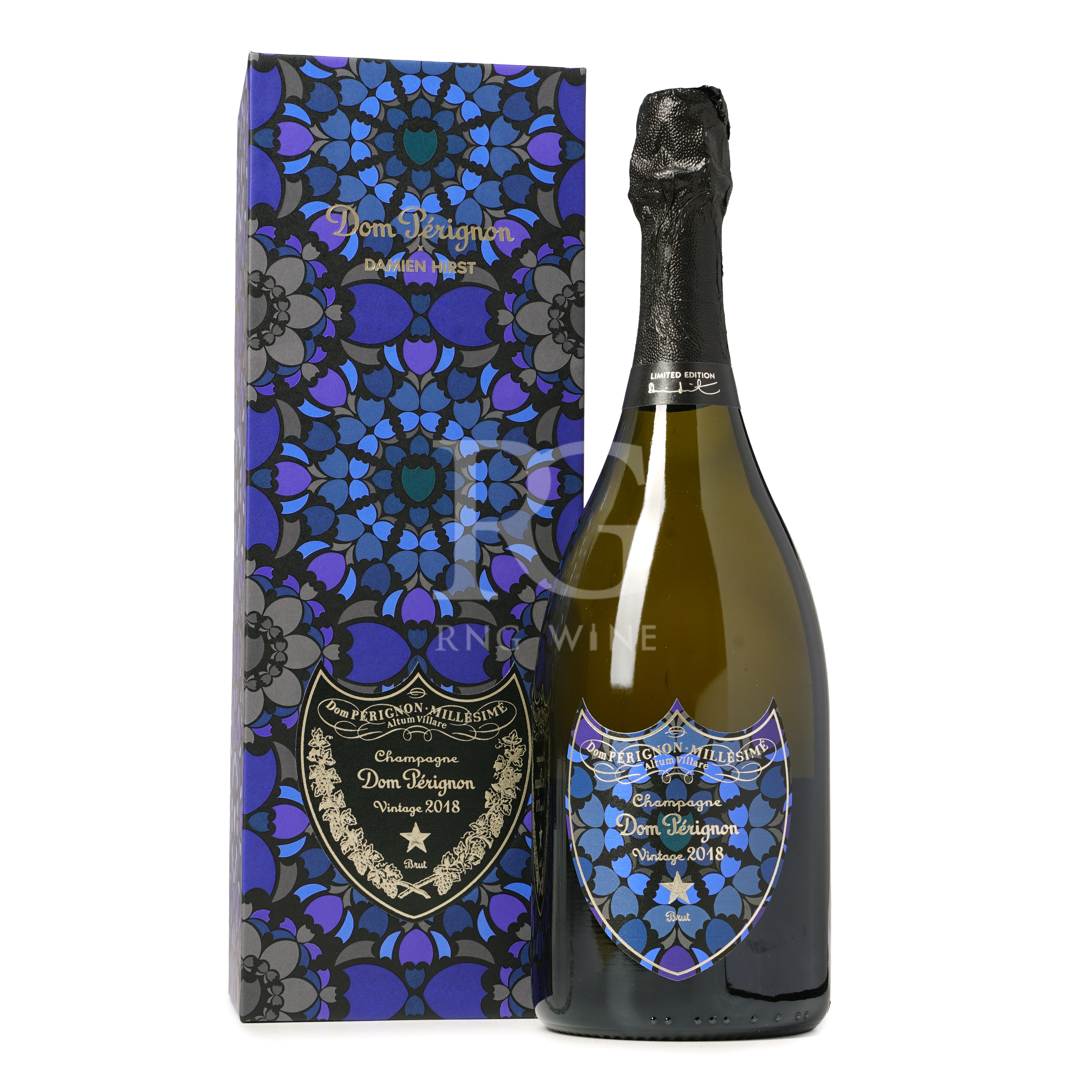 Dom Perignon x Damien Hirst Brut 2018