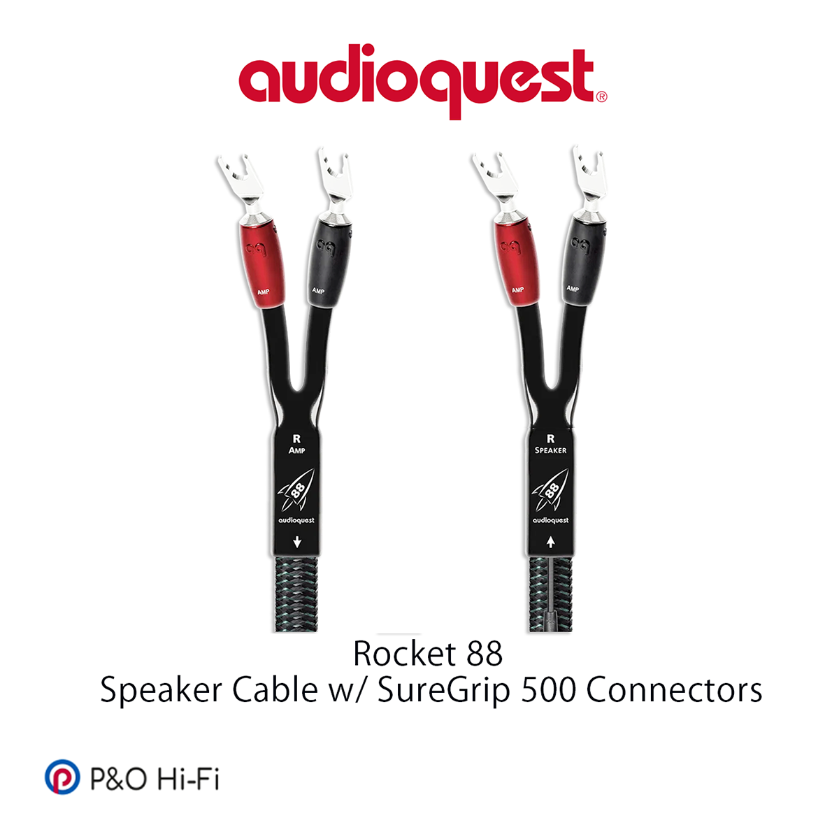 AudioQuest Rocket 88  (火箭 88) Rock Series  平岩系列喇叭線