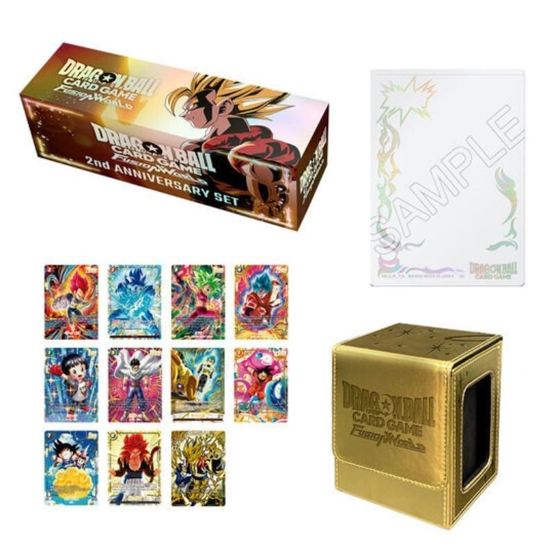 Bandai Dragon Ball Super Card Game Fusion World 2nd ANNIVERSARY SET TCG Giappone