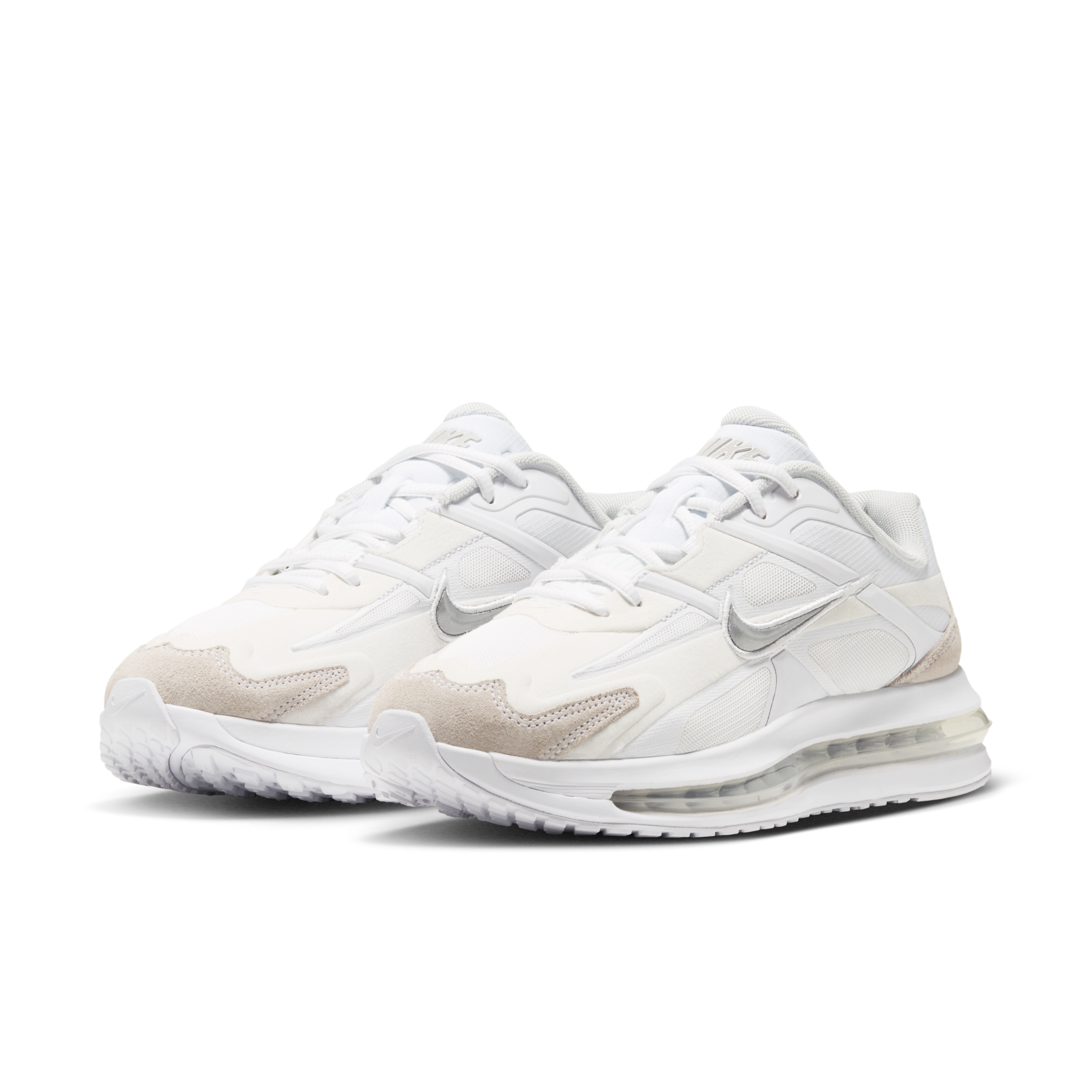 女鞋 NIKE W AIR MAX METRO 白銀 麂皮 透氣 緩震 氣墊 休閒 運動鞋【IW4934-100】
