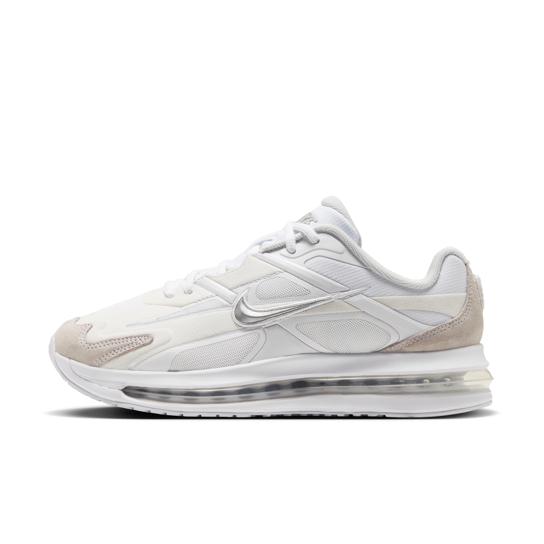 女鞋 NIKE W AIR MAX METRO 白銀 麂皮 透氣 緩震 氣墊 休閒 運動鞋【IW4934-100】