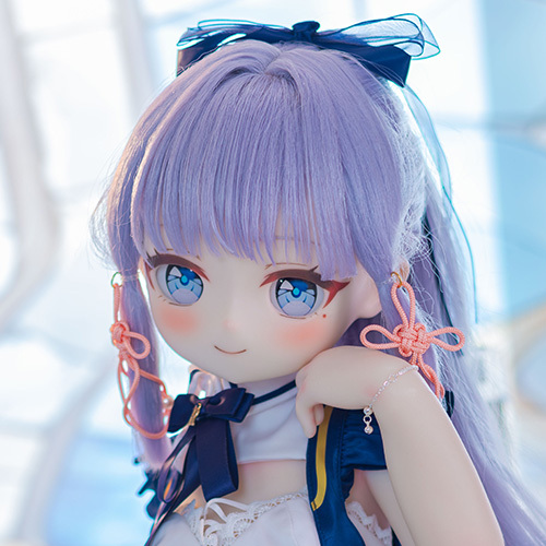 魔物姬娃娃 85cm 小胸 霜華 矽膠頭+矽膠身體 mwgirl acg cartoon anime silicone sex doll