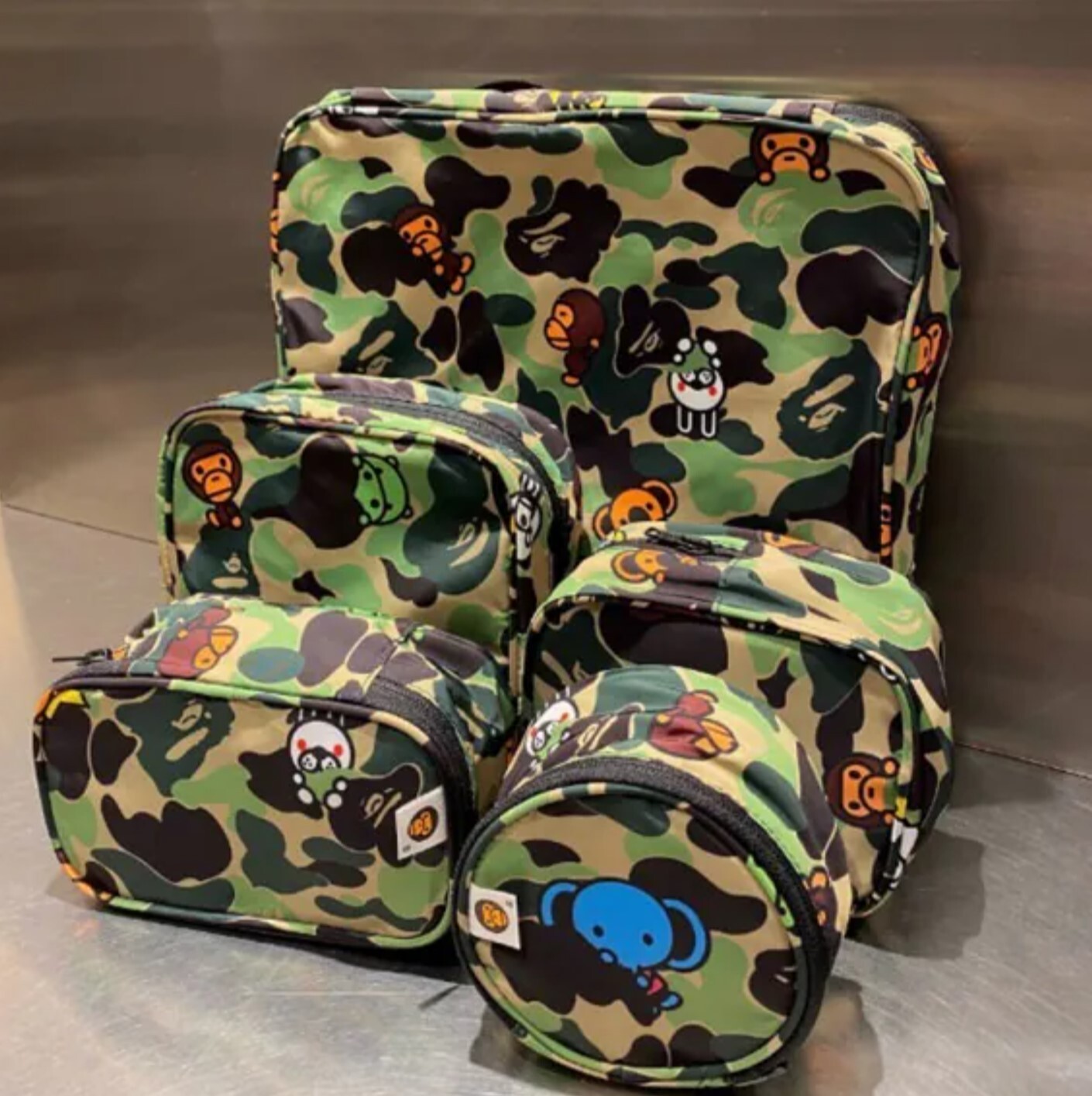 Baby Milo case set 旅行收納袋 5件套 現貨