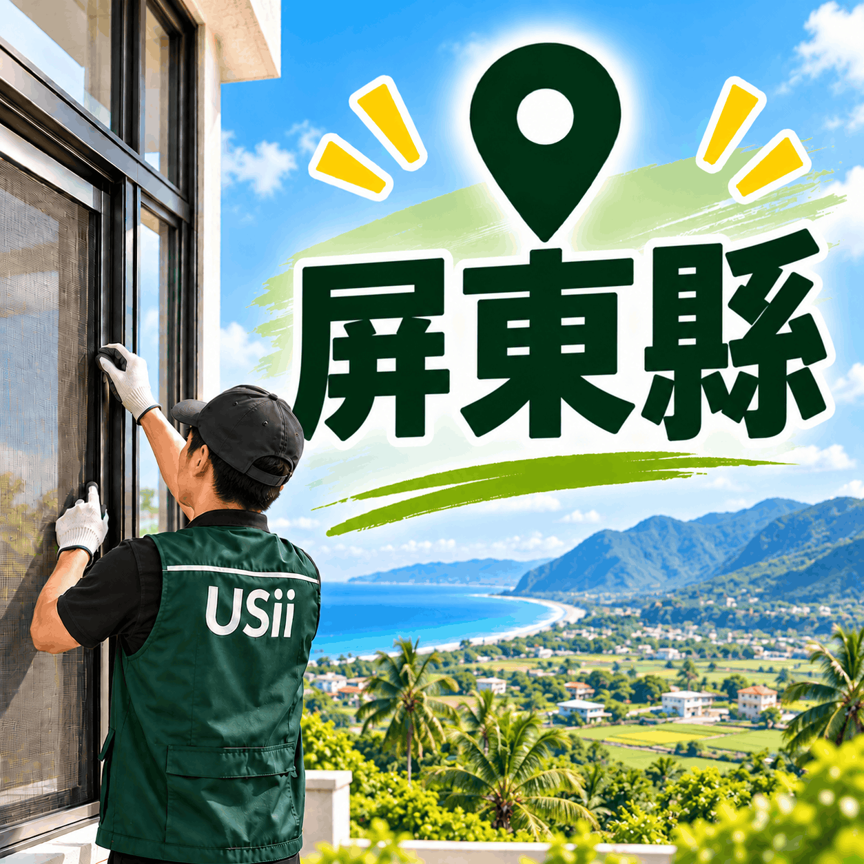 【請單獨下單】屏東縣｜紗網師傅安裝預約定金