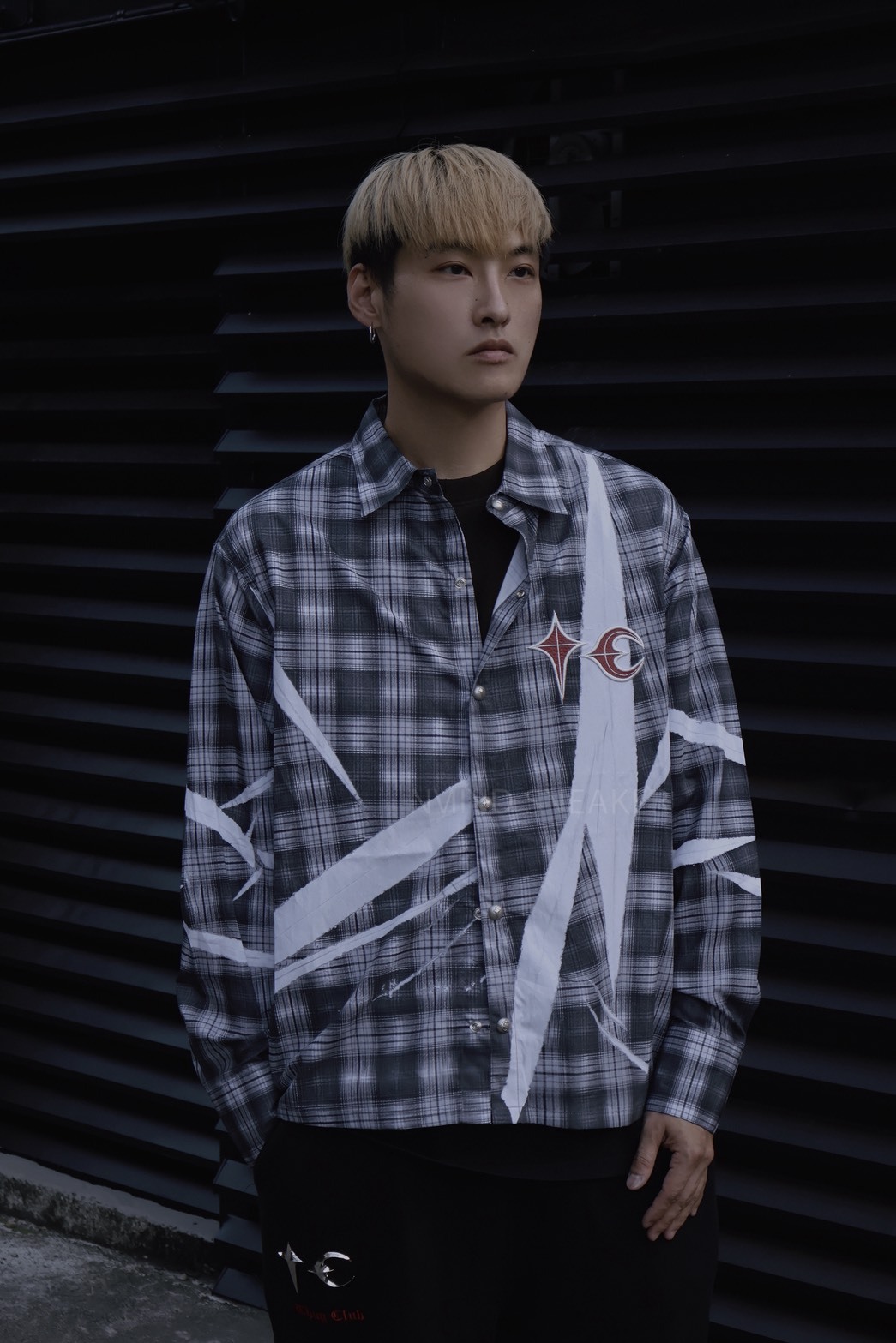 <快速出貨> THUG CLUB  格紋襯衫