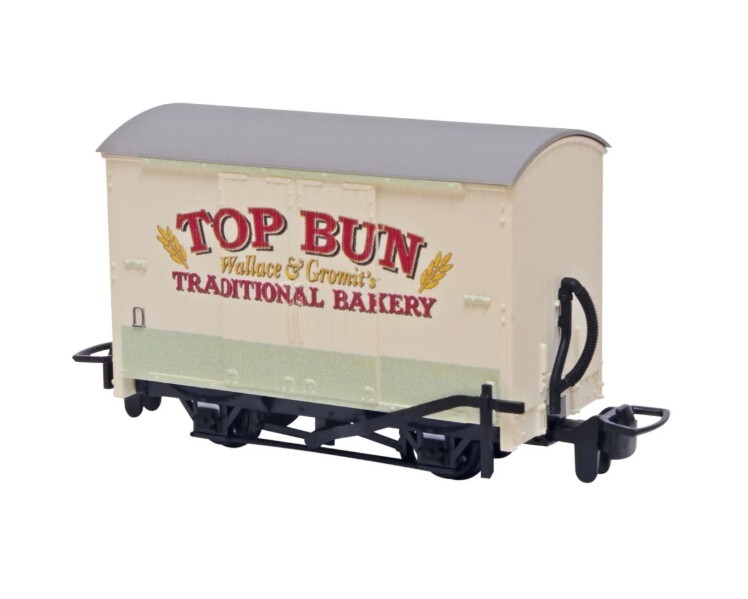 Peco GRAA004 HOe規 即開即玩廂型車，華萊士與格羅米特 TOP BUN 麵包店
