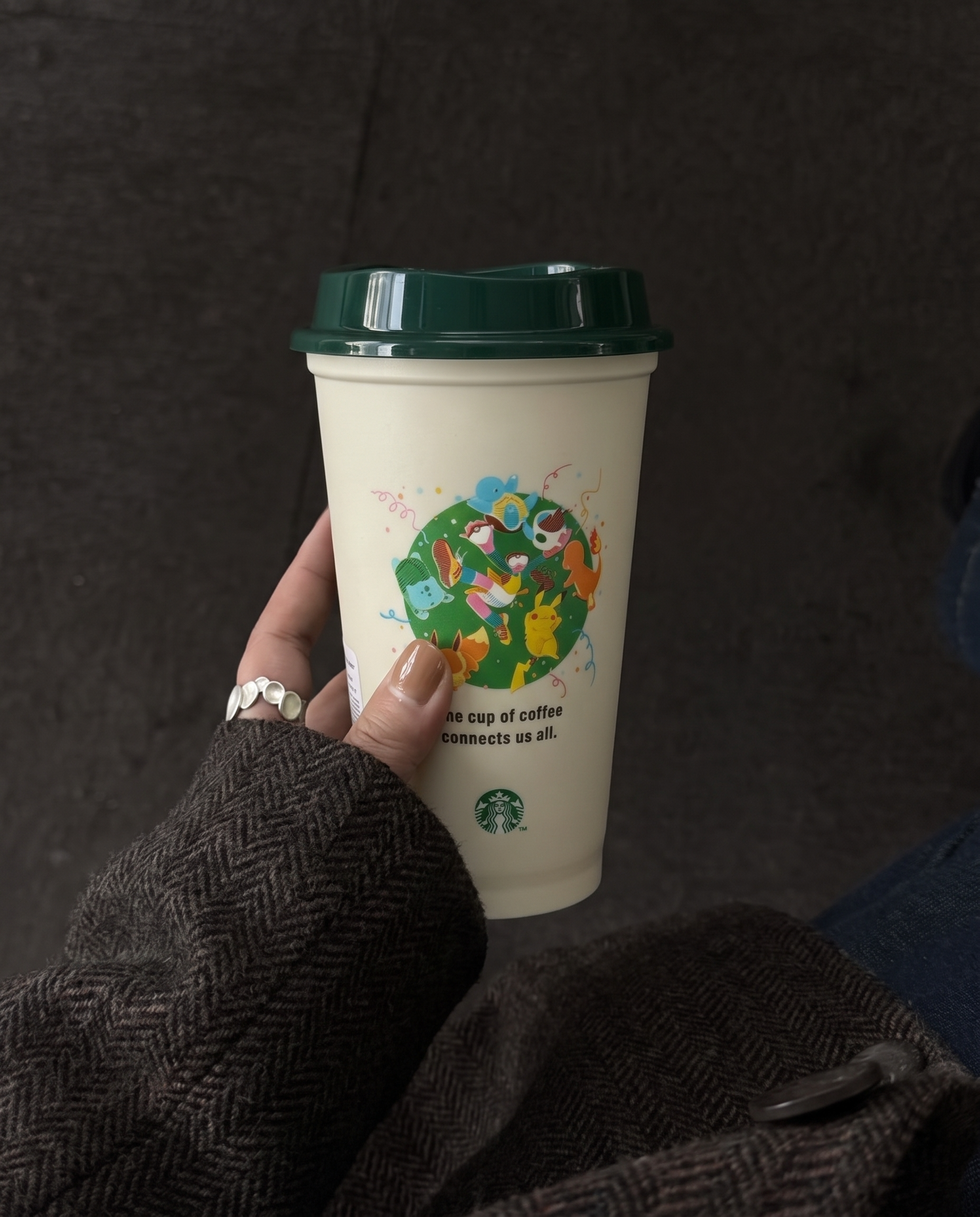 日本 Starbucks × Pokémon 寶可夢 環保 隨行杯 咖啡杯 473ml