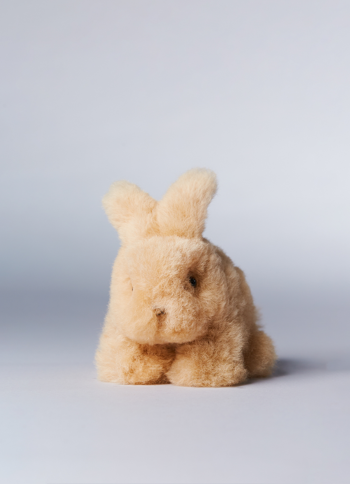 ST.MALO 秘魯工匠手工天然羊駝毛兔兔 15cm-2210UH-駝