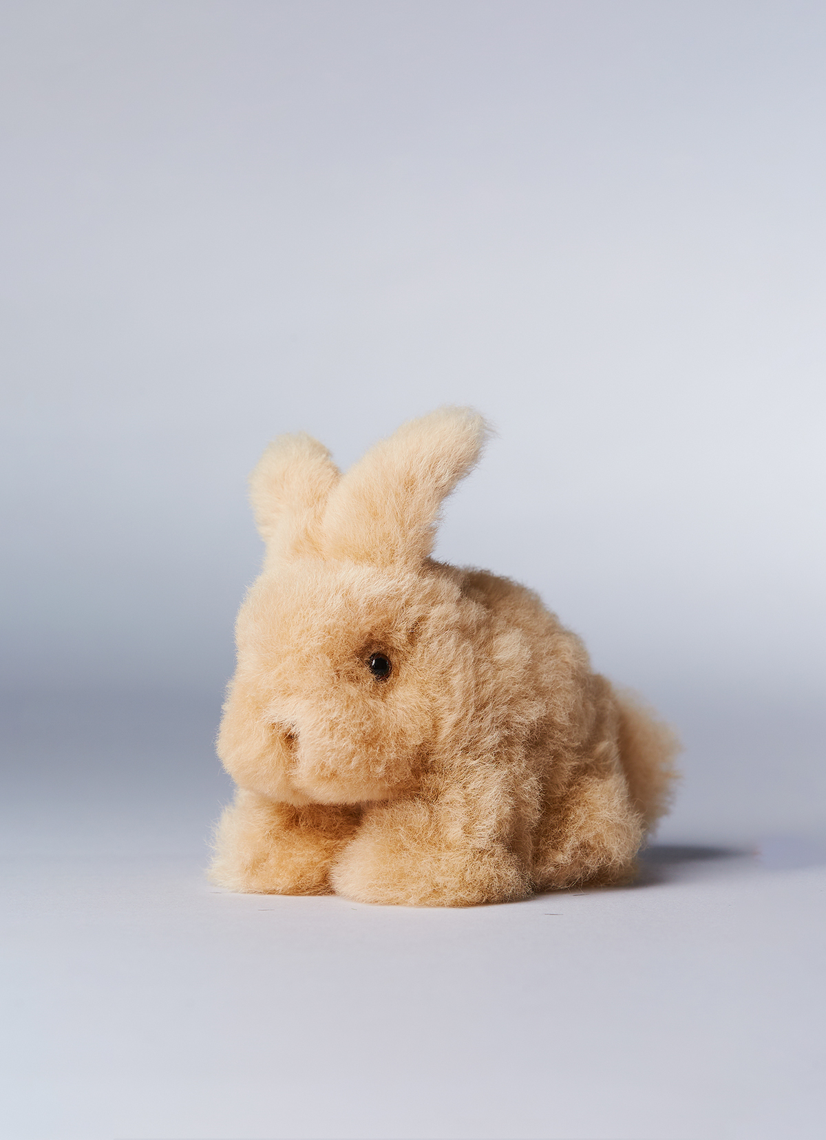ST.MALO 秘魯工匠手工天然羊駝毛兔兔 15cm-2210UH-駝