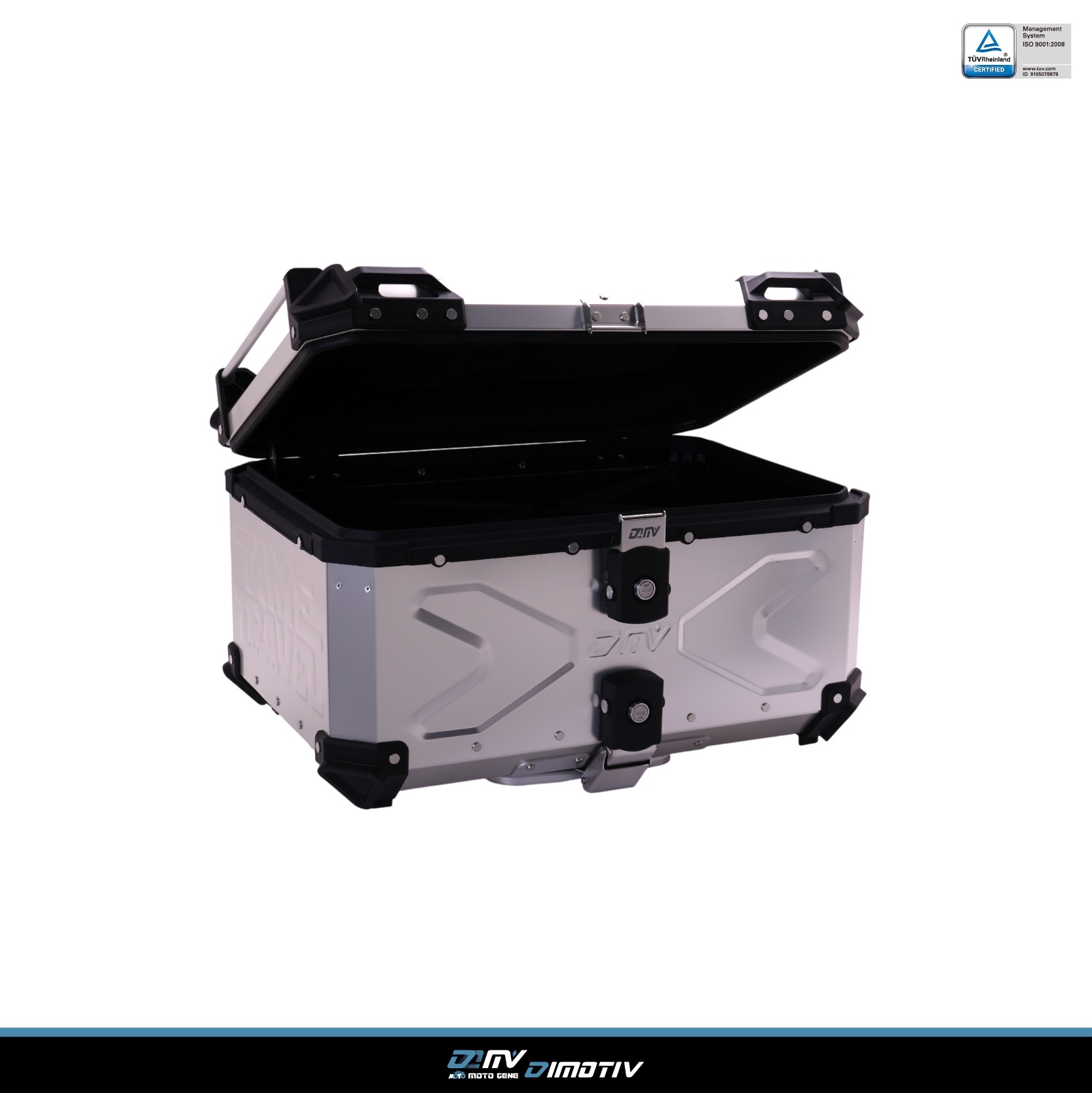 DIMOTIV Time Traveler PRO Aluminum Top Case 65L