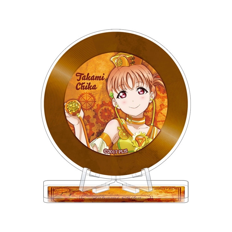 LoveLive!Sunshine!!日版圓形壓克力立牌-高海千歌
