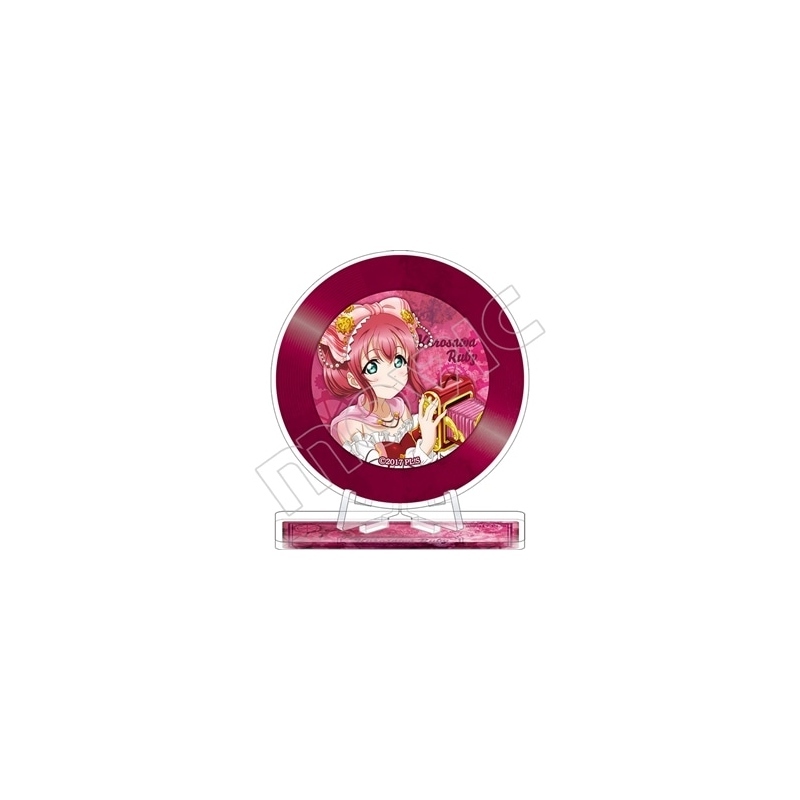 LoveLive!Sunshine!!日版圓形壓克力立牌-黑澤露比