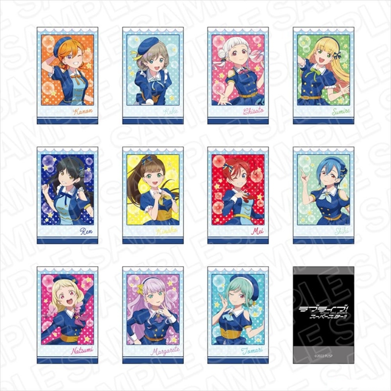 Love Live!Superstar!!日版星星系列相片風收藏卡-11款隨機