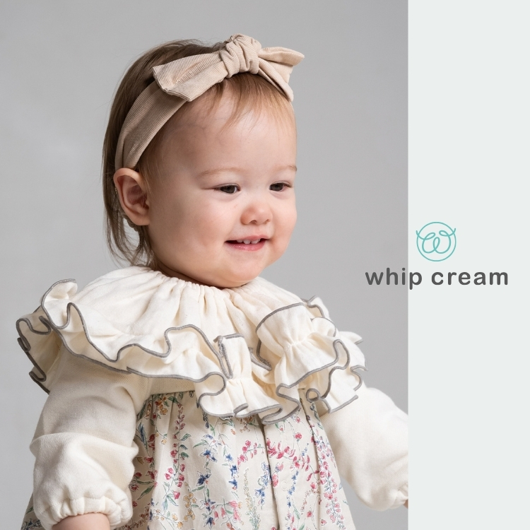 【日本 whip cream】宮廷風拉夫領圍兜