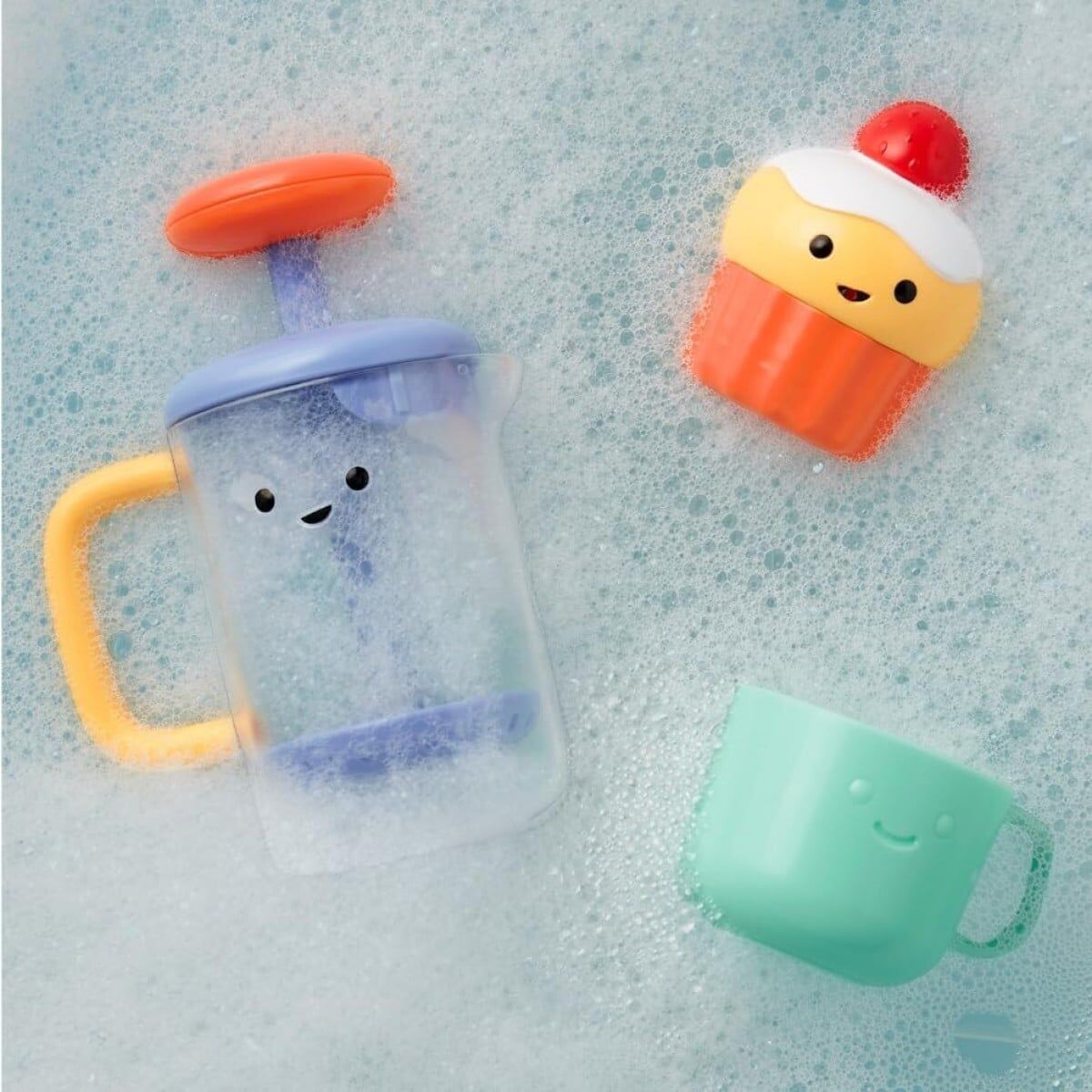 【Skip Hop】Tub-to-Table Café 浴缸咖啡館泡泡與泡沫套裝｜12M+｜3合1 製泡器・咖啡杯・瑪芬噴水玩具