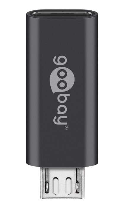 Goobay Micro-USB 轉 USB-C OTG 轉接器