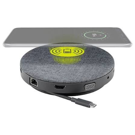 Goobay USB-C 11 合 1 無線充電擴充座