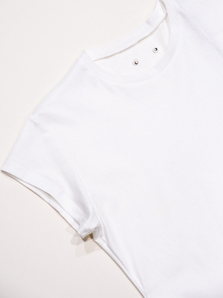 Fitted T-shirts - White