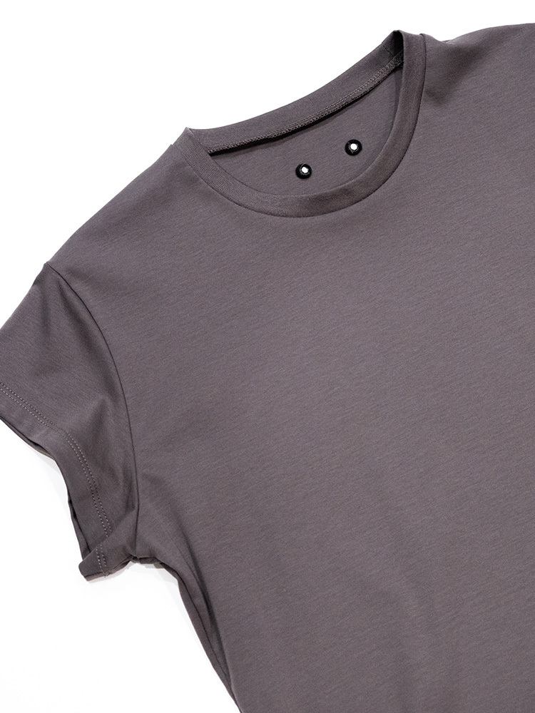 Fitted T-shirts - Charcoal Grey