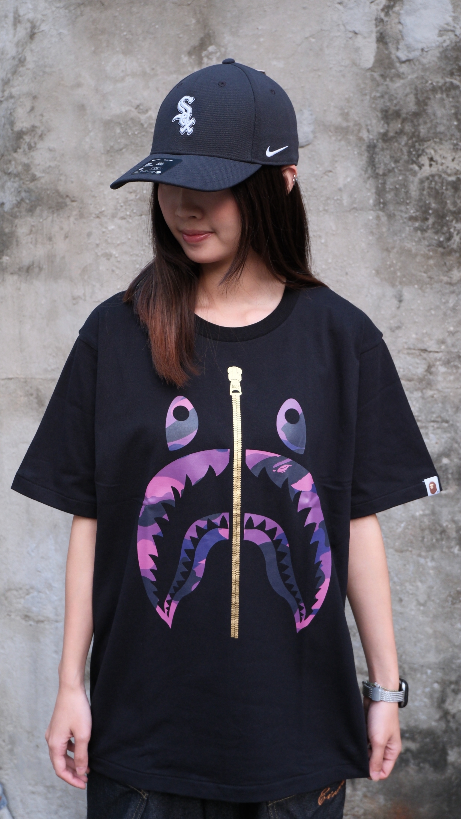 BAPE Color Camo Shark Tee 鯊魚 短袖 1M80110022