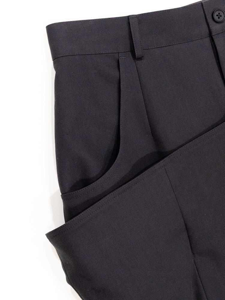 Turn Pipe Skirt - Charcoal Grey