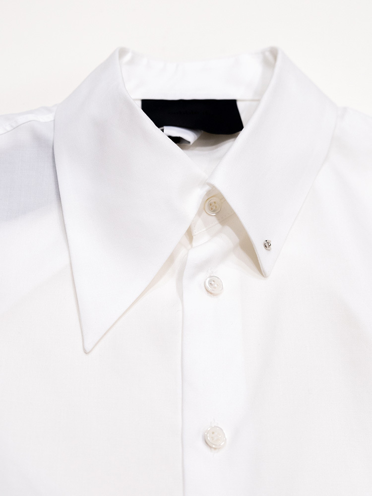 Stiff Inner Collar - White