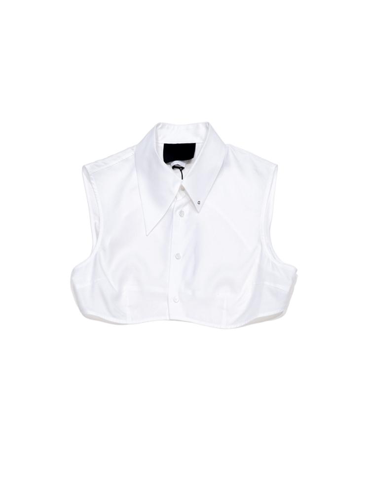 Stiff Inner Collar - White