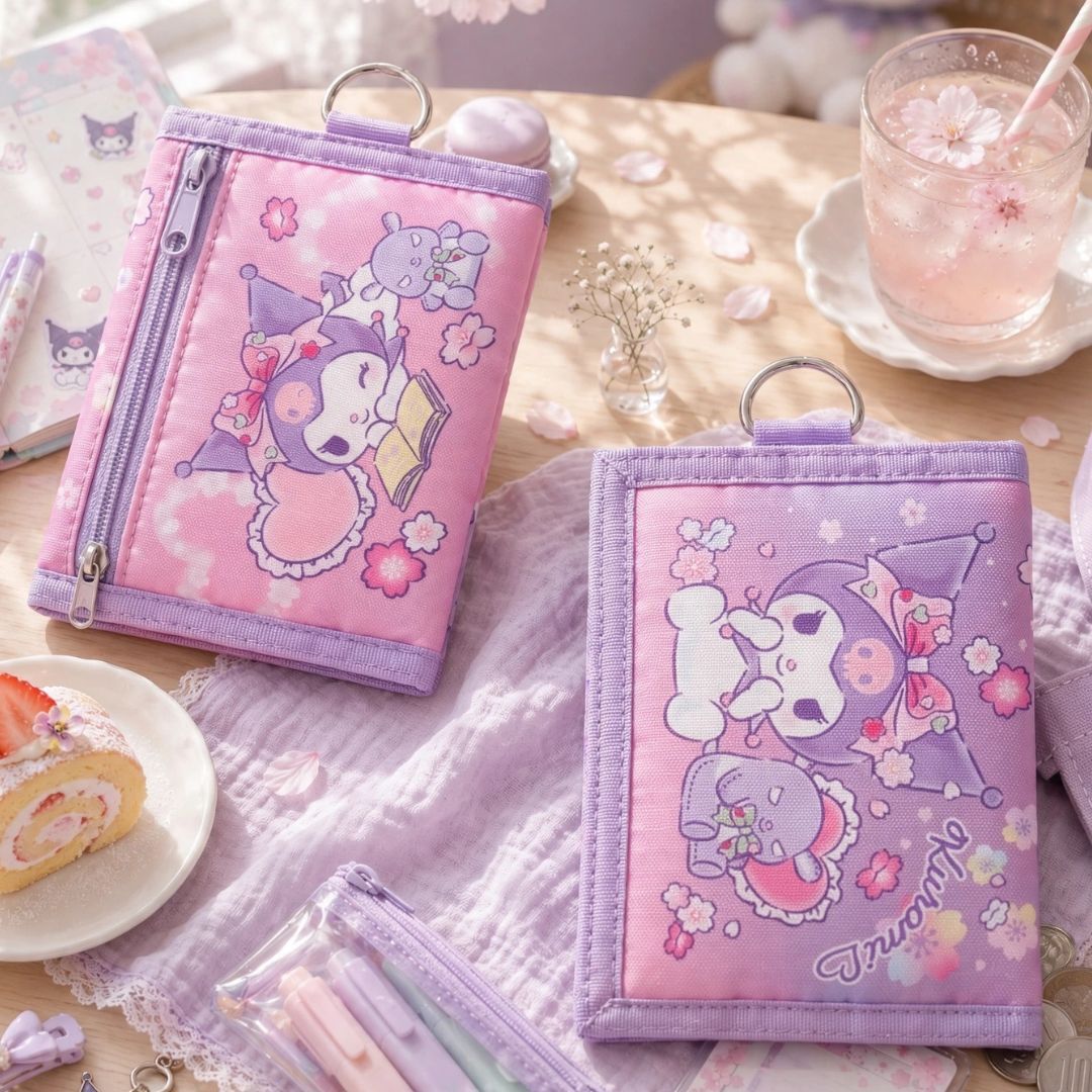 Kuromi Sanrio child Wallet