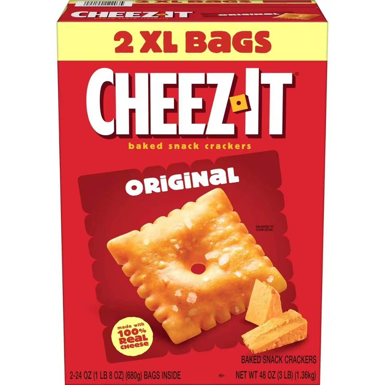 【直播】LX1021203 Cheez-It 原味餅乾 (2袋裝)