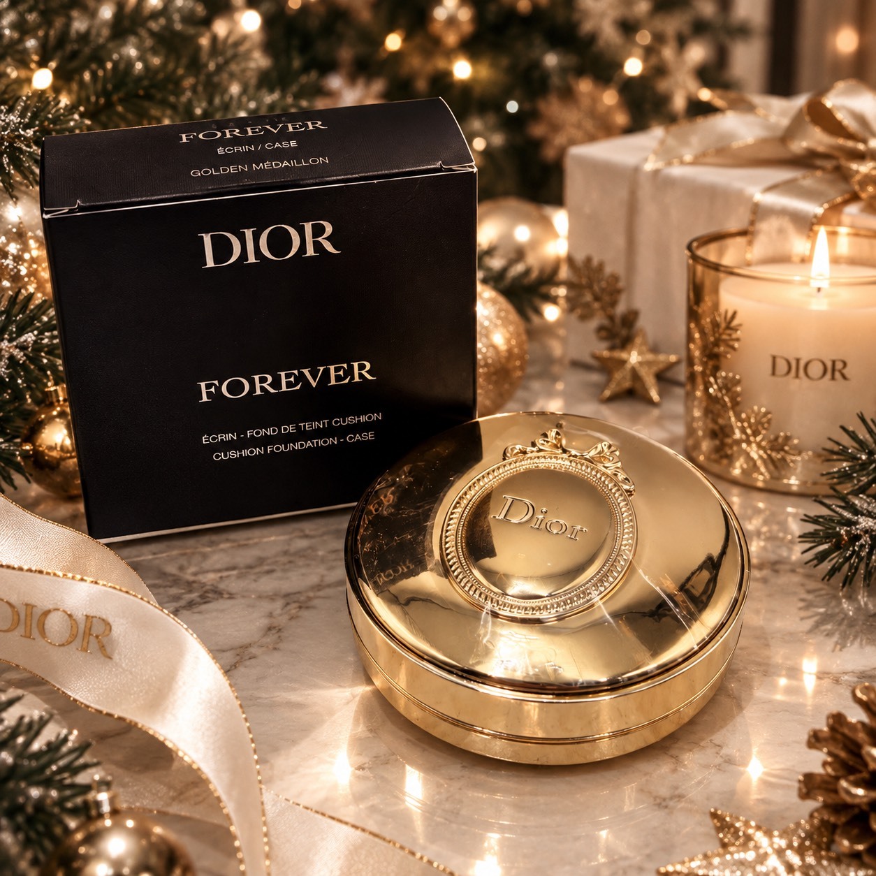 Dior 迪奧 超完美氣墊外殼 ---金緻夢想工坊 (2026聖誕限定版)