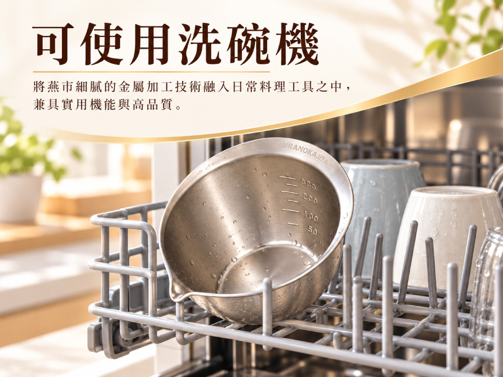 《村の鍛冶屋×PRINCE工業》日本製304不鏽鋼防滴漏嘴口調理盆 11cm