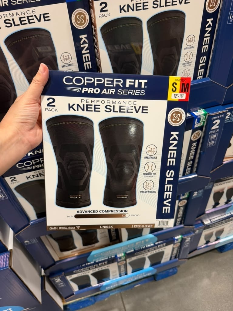 【直播】Copper Fit LX1021810 機能護膝套(1對)