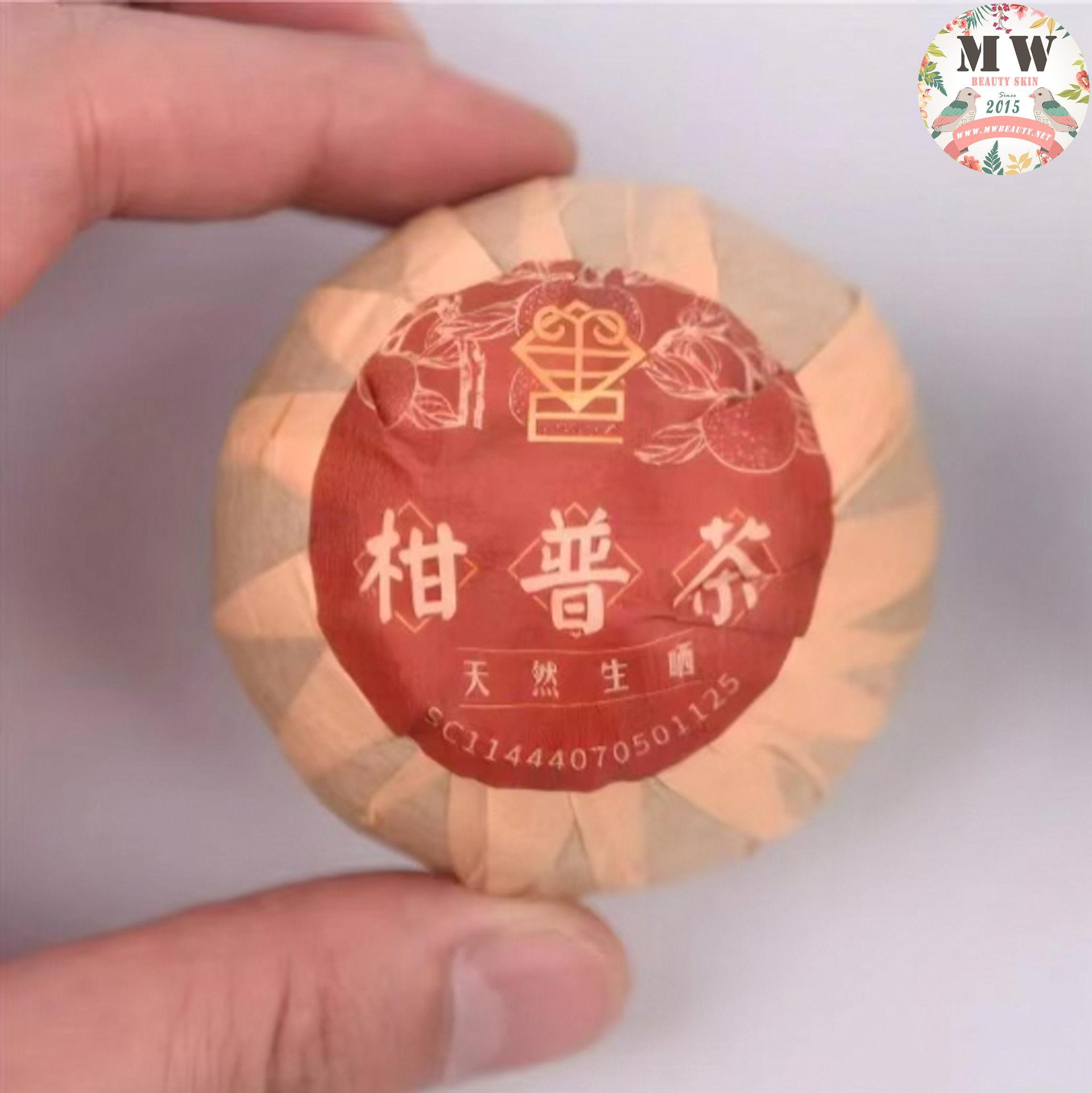 【年華堂 ‧ 天生生曬傳統工藝】頂級陳皮大紅柑普洱茶（正宗新會核心大紅柑 ✕ 雲南陳年熟普洱 ‧ 醇香蜜韻 ‧ 理氣健脾 ‧ 降脂養胃 ‧ 獨立保鮮紙包）