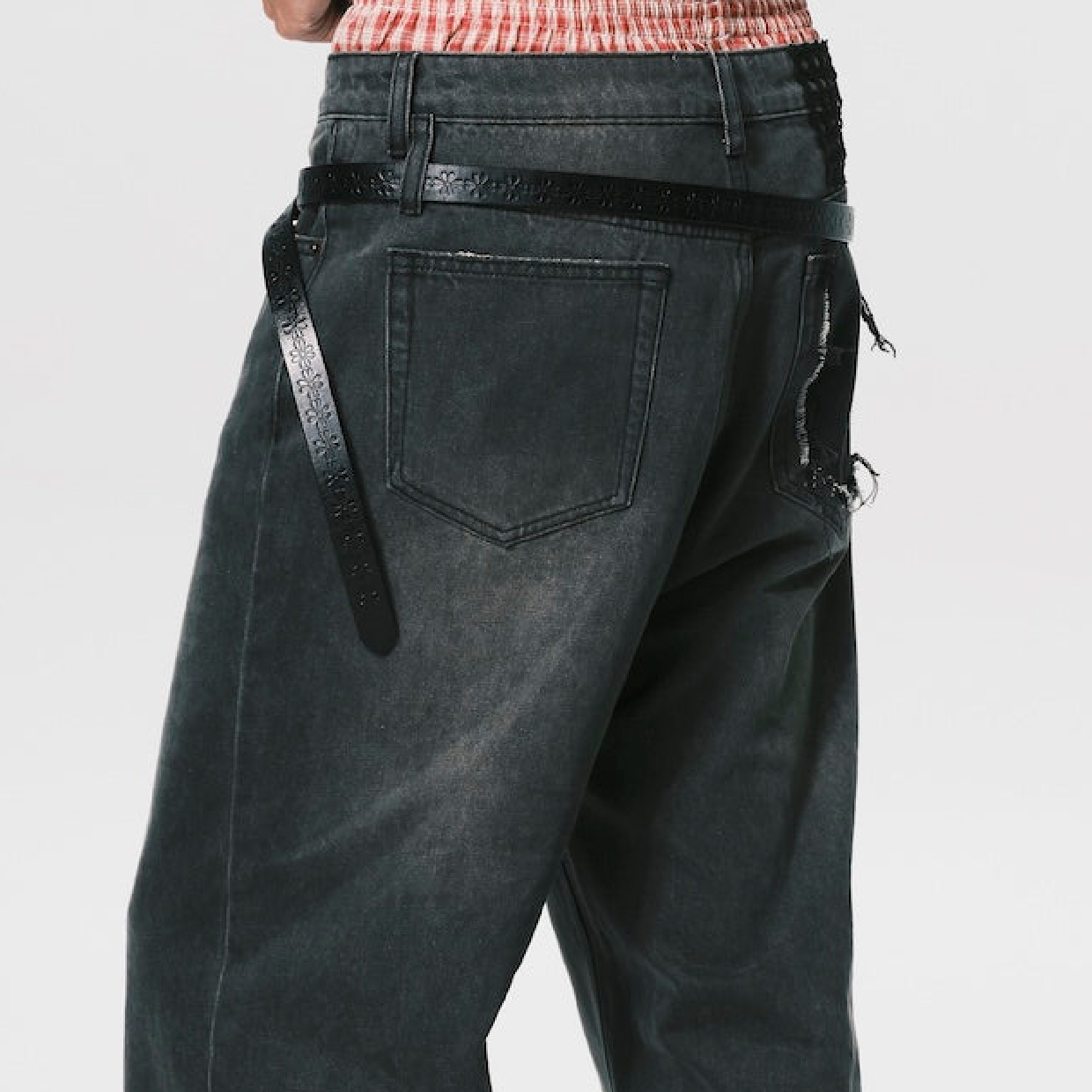 ANOWHEREMAN Leather Belt