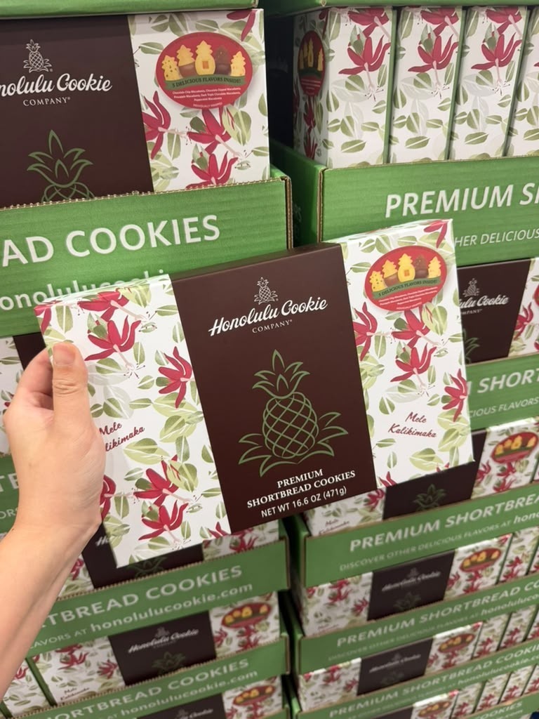 【直播】Honolulu Cookie  LX1021813 經典夏威夷果仁酥餅節日禮盒