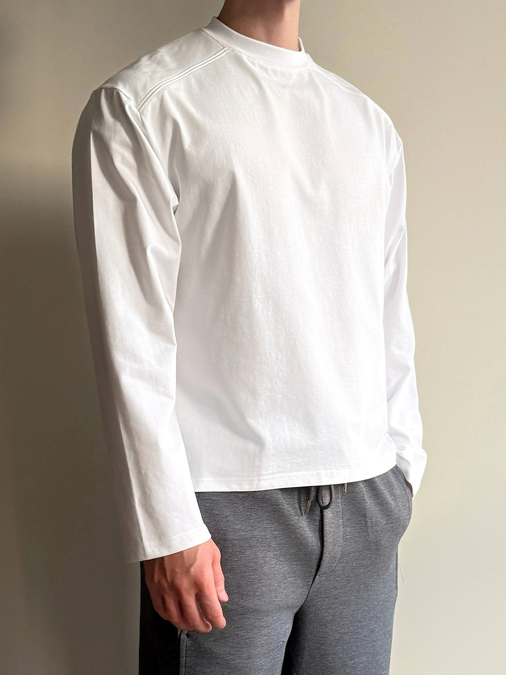 [1atm] 寬肩-BOXY Tshirt (長袖) project-089 design™ by 1atm