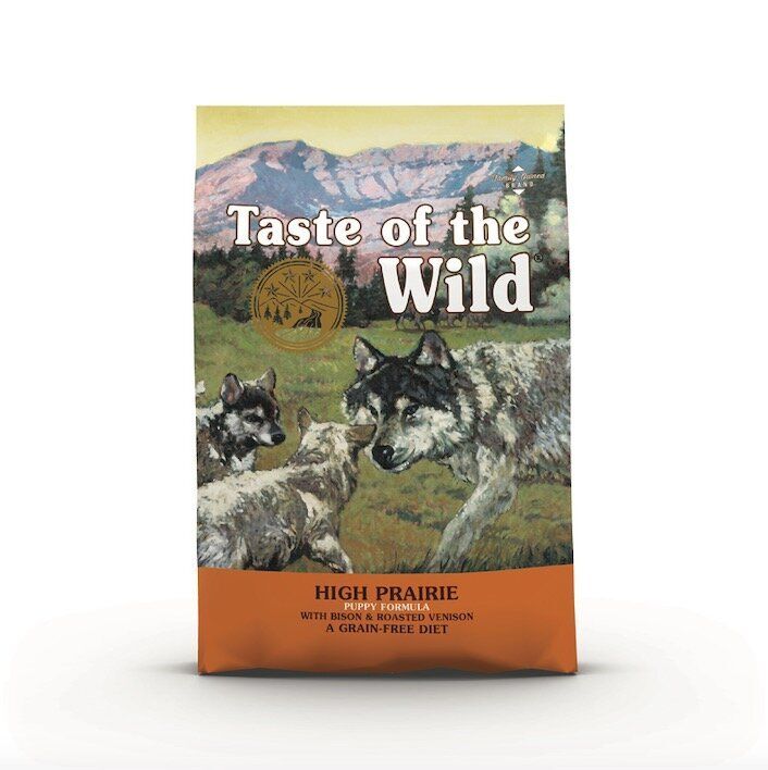 Taste of the Wild - 無穀物野牛+烤鹿肉幼粒配方 (全犬糧) 2kg / 12.2kg [犬用]