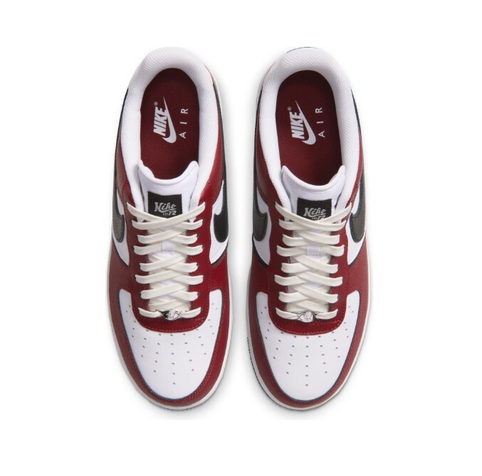 Nike Air Force 1 '07 LV8 'Dark Team Red'  紅白 休閒鞋  IQ0187-600