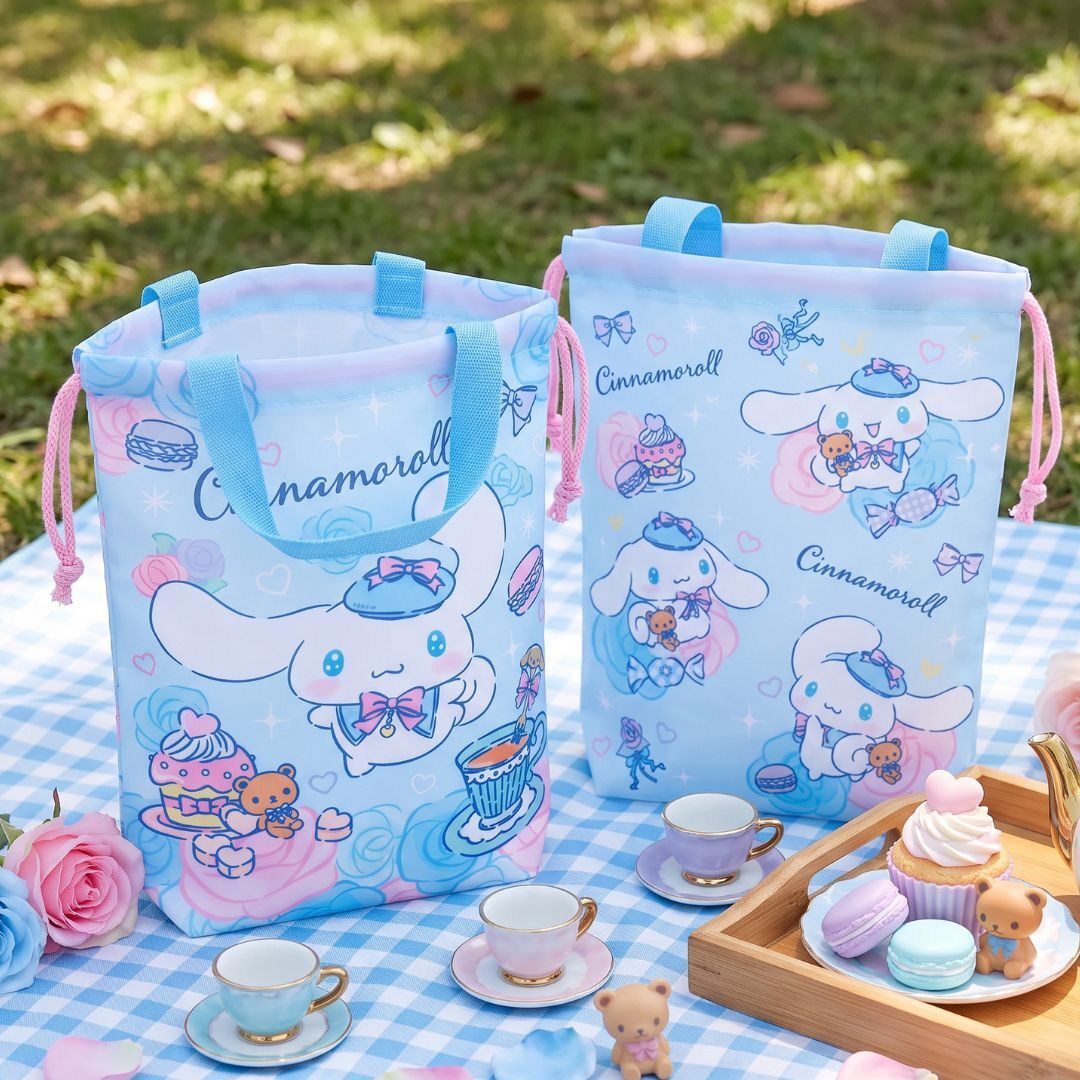 Cinnamoroll Sanrio multipurpose Drawstring bag