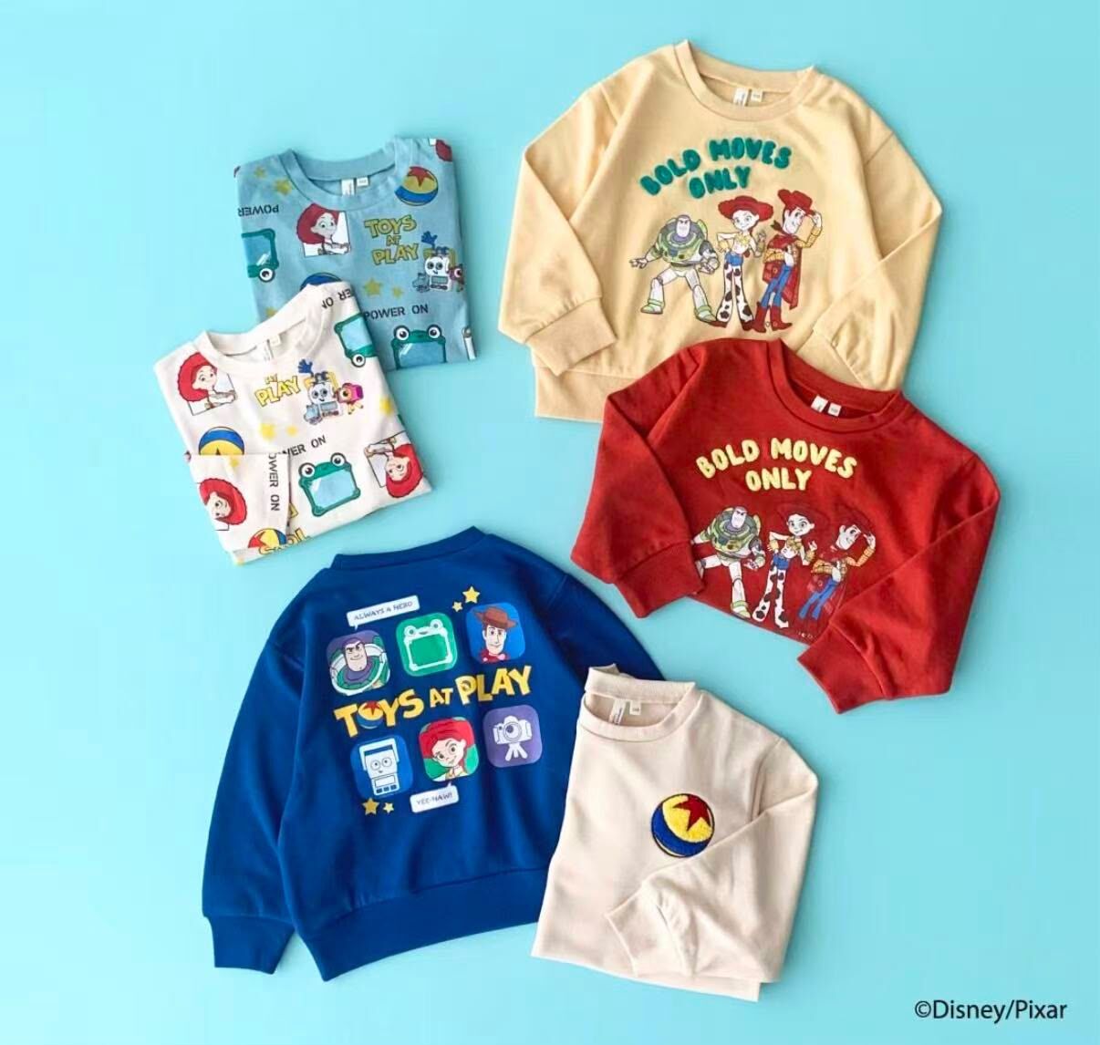 日單 Pixar Toy Story 26冬季衛衣