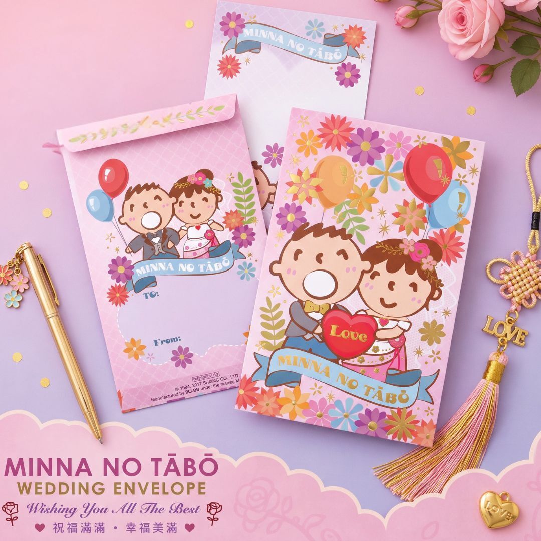 MINNA NO TABO Sanrio| Gife Enverlope- Western Vension 2 PICES