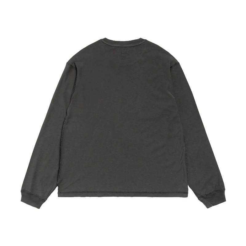 Stussy Lazy LS Tee "Vintage Black" 長袖 長T 復古黑 1140333-VK [台灣現貨]