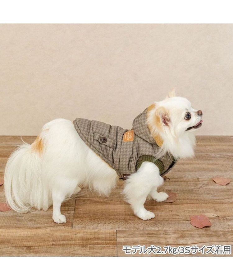 【Pet Paradise】防寒大褸 - 千鳥格 <633-66056 / 633-66062>