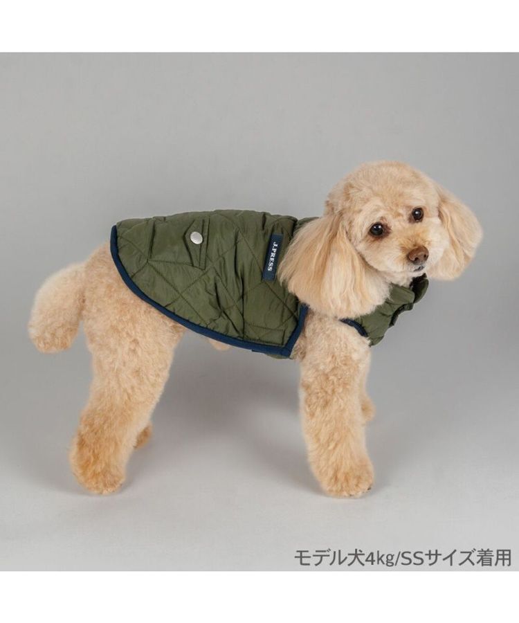 【Pet Paradise】J.PRESS 菱格鋪棉背心 <614-30950 / 614-30942 / 614-30947>