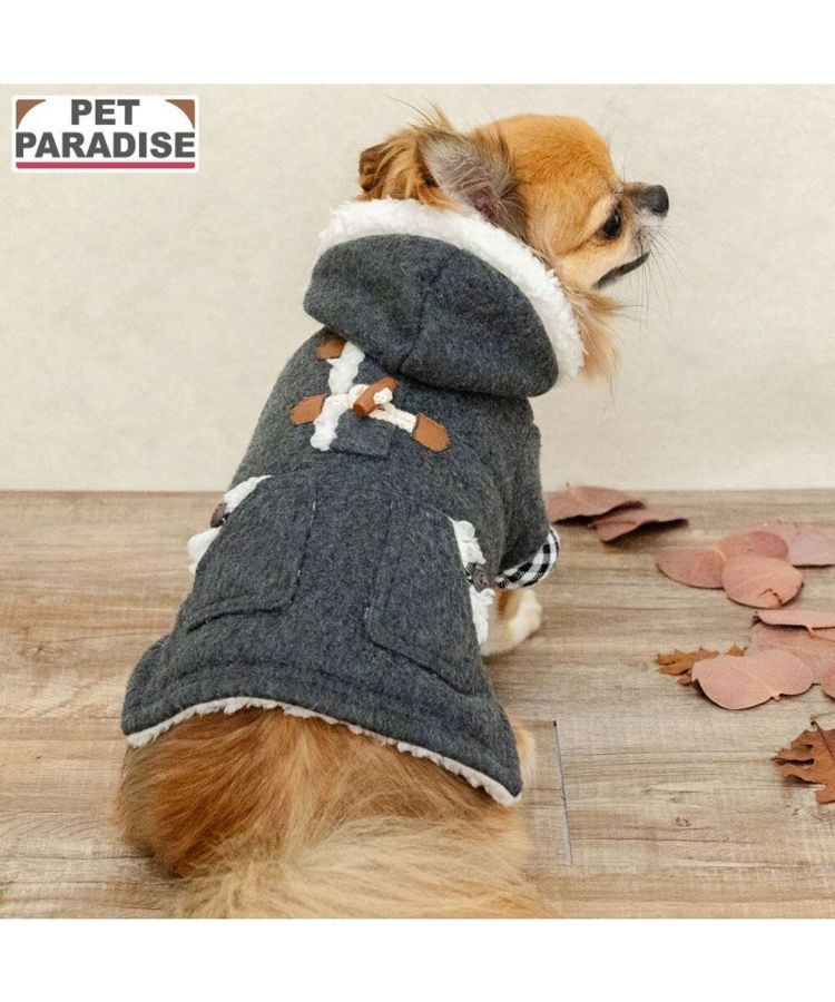 【Pet Paradise】連帽牛角扣大褸 <918-66126 / 918-66132>