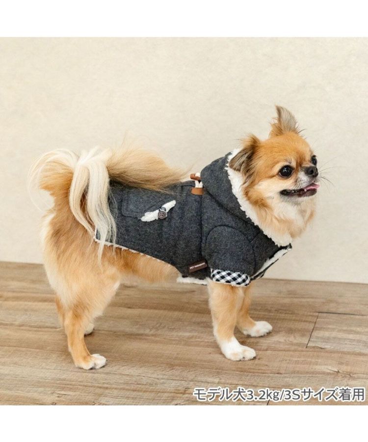 【Pet Paradise】連帽牛角扣大褸 <918-66126 / 918-66132>