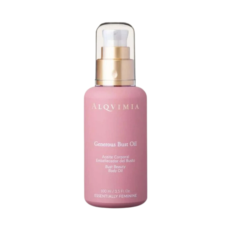 西班牙 ALQVIMIA  愛奇蜜雅【正品】擴胸美胸護膚油 100ml Generous Bust Oil 提升胸部豐胸油 伊能靜同款